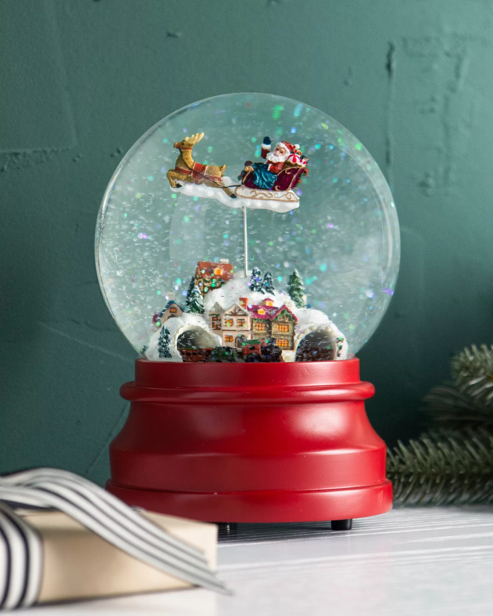 Cheap Animated Snow Globes Decorative Accents | Gifts For Christmas