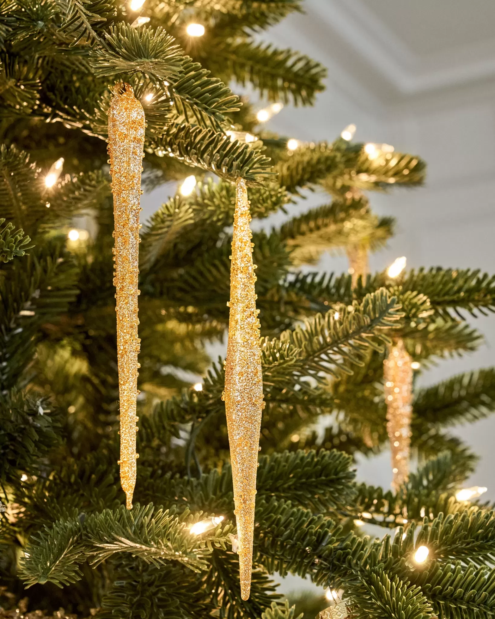 New Beaded Icicle Ornament Collection Ornaments