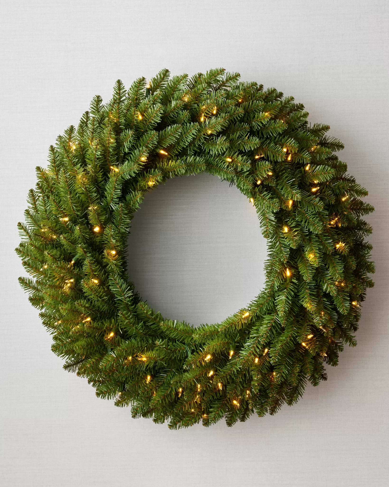 Best Berkshire Mountain Fir Double-Sided Wreath 18 - 24 Inch | Pre-Lit