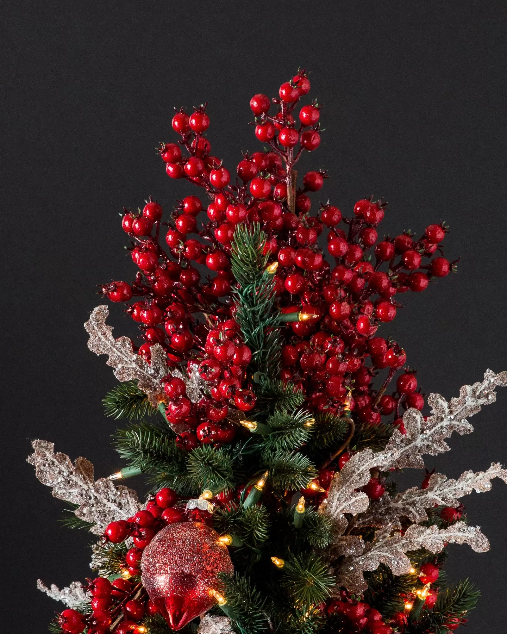 Shop Berry Bouquet Christmas Tree Topper Toppers