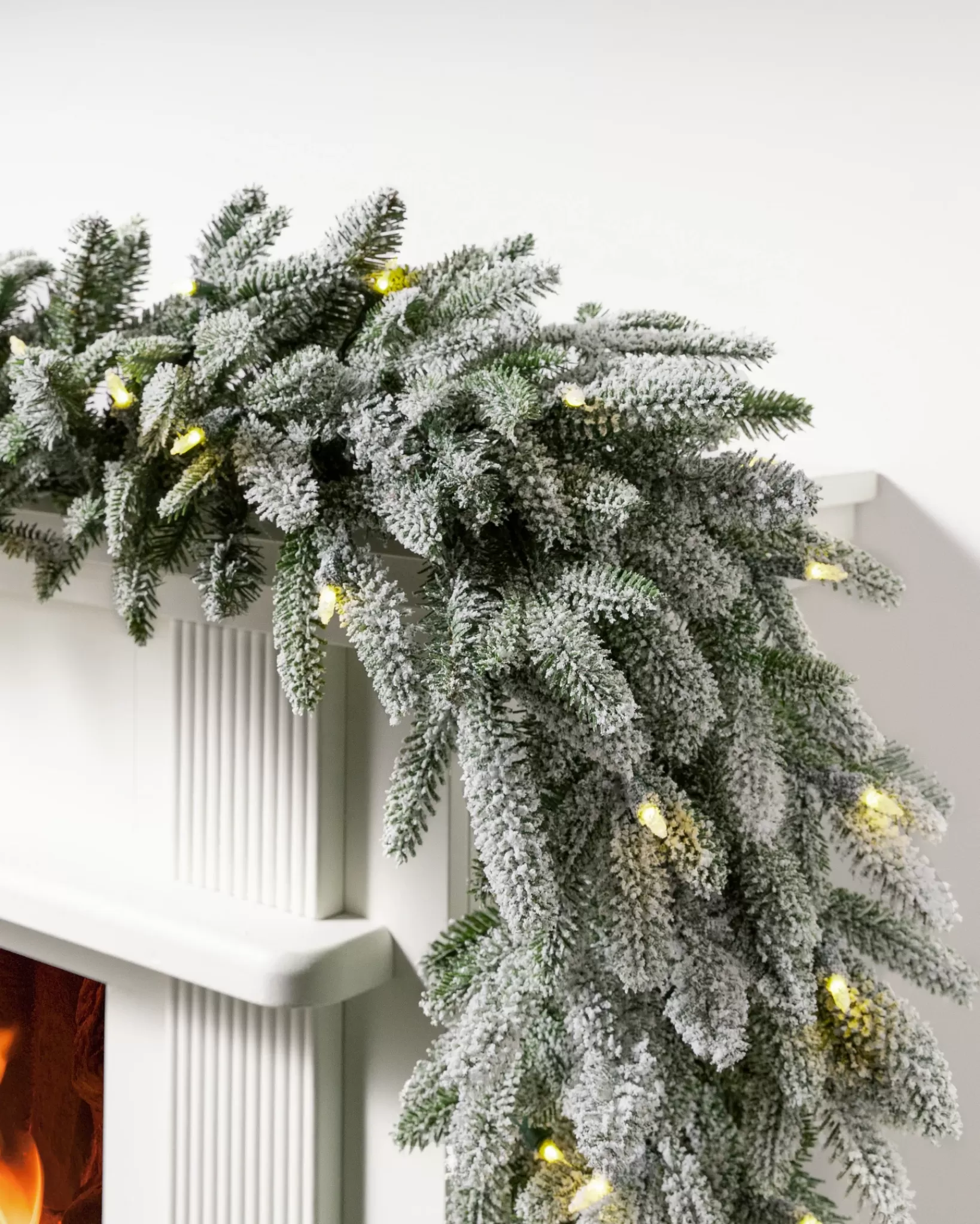 Discount BH Frosted Fraser Fir® Foliage 5 - 7 Feet | Pre-Lit