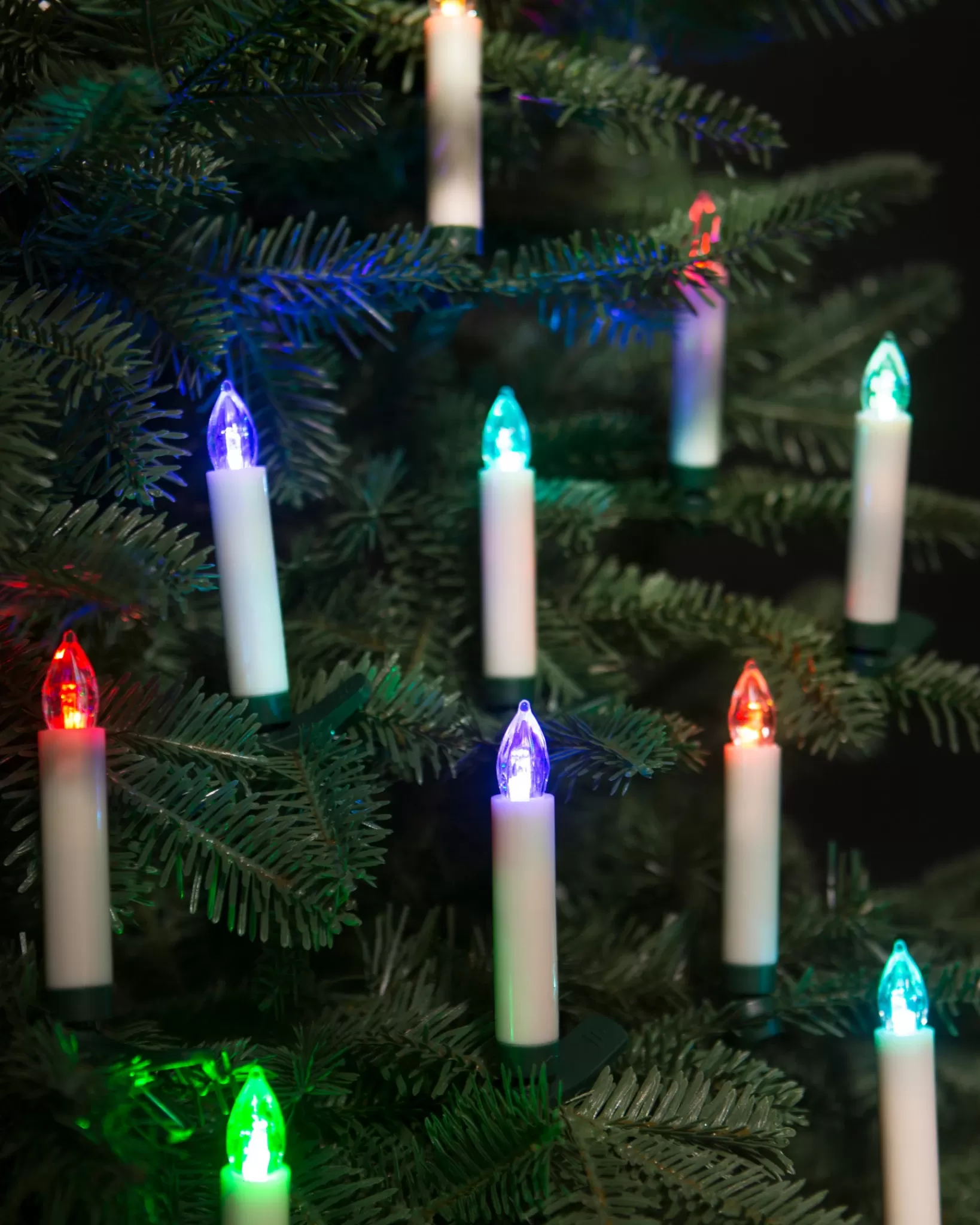 Fashion Color-Changing Christmas Tree LED Candles Candles & Scents