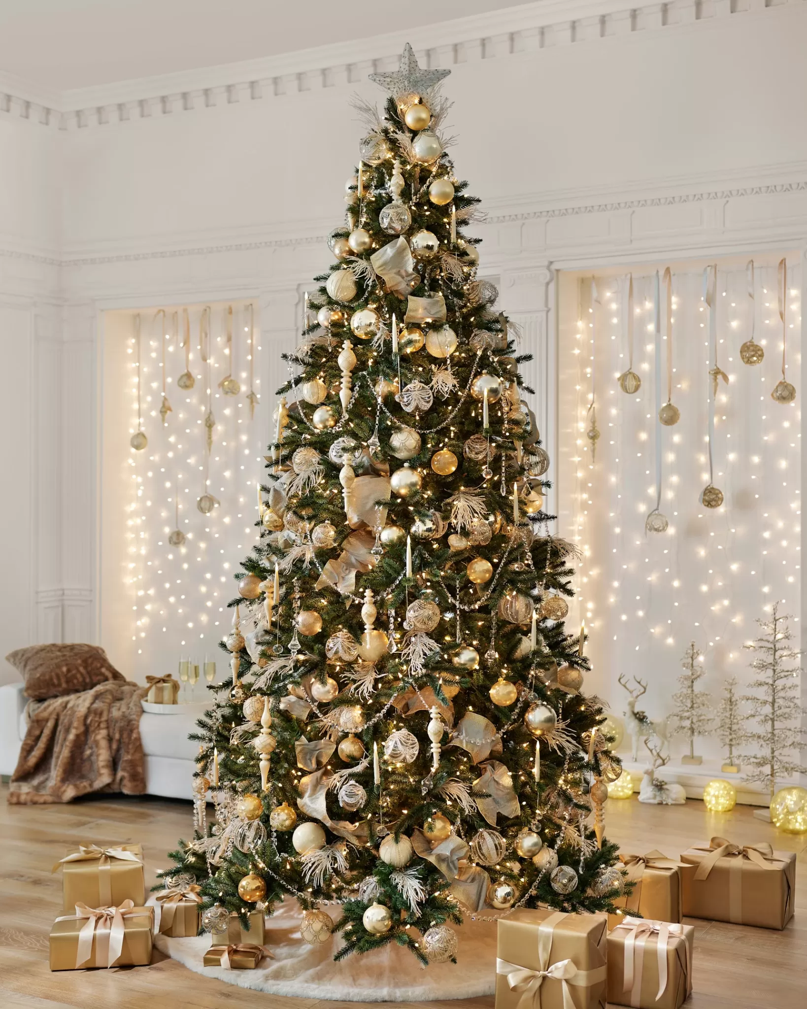 New Crystal Christmas Tree Garlands Garlands