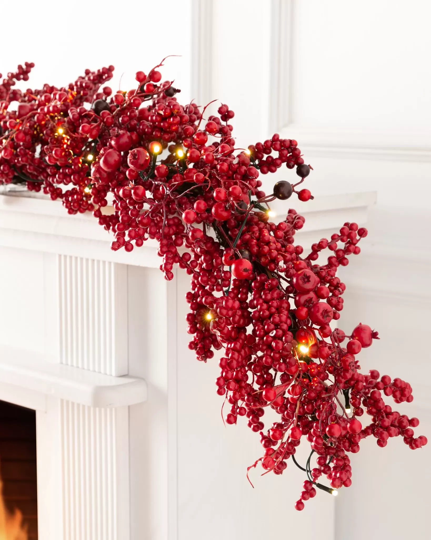 Best Festive Red Berry Foliage Indoor | Indoor