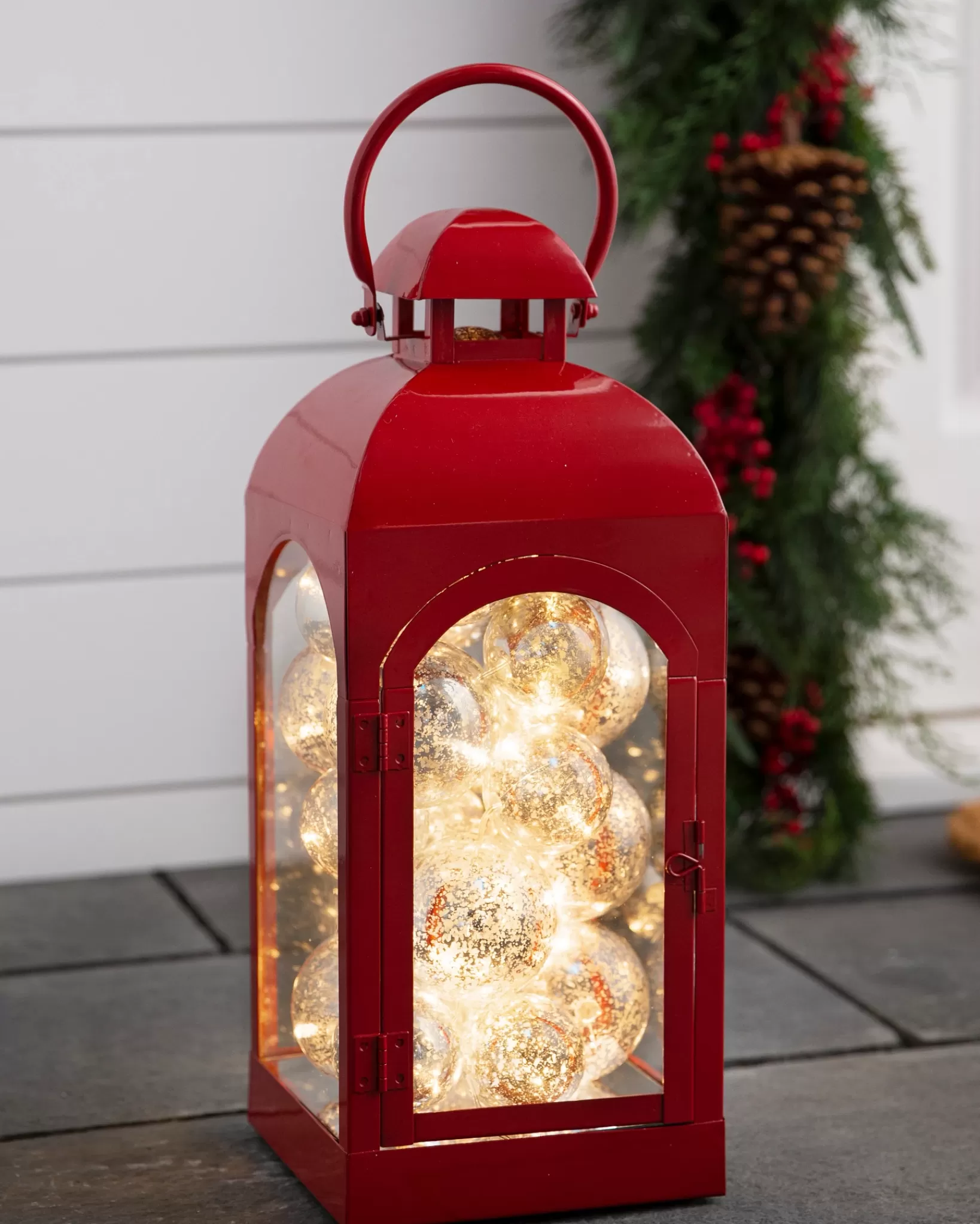 Fashion Lanterns With Lighted Ornaments String Lighting & Lanterns