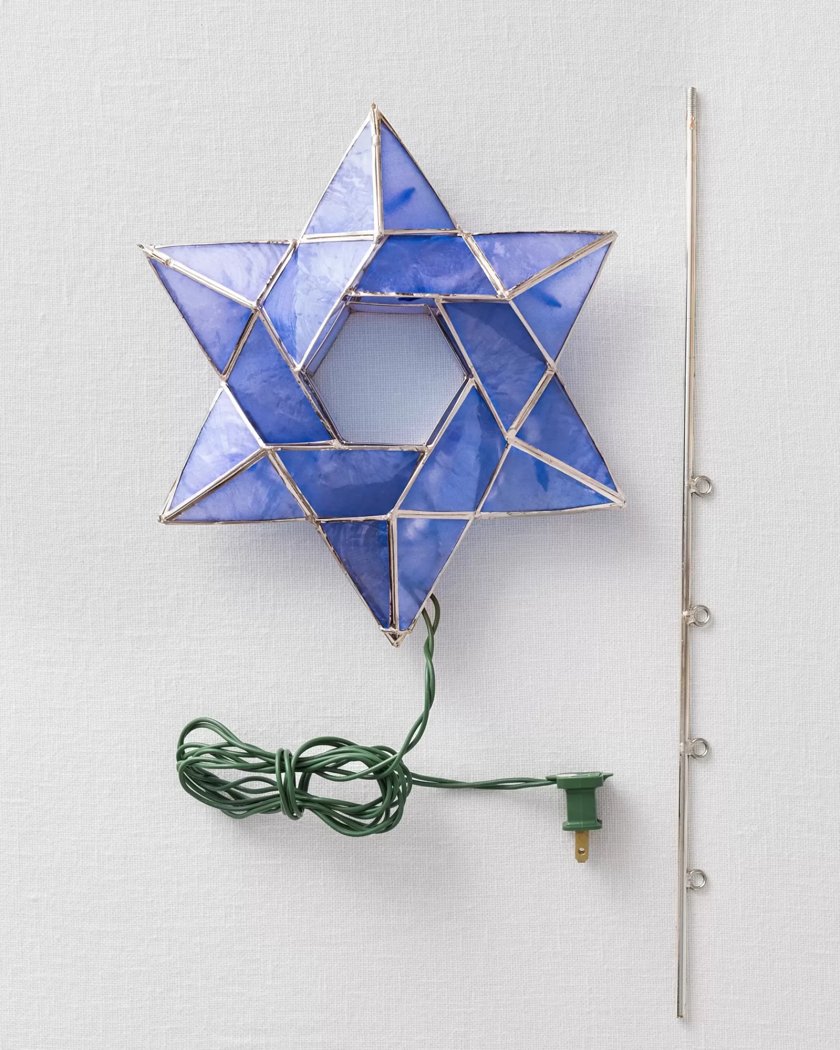 Shop Lit Star Of David Tree Toppers Toppers