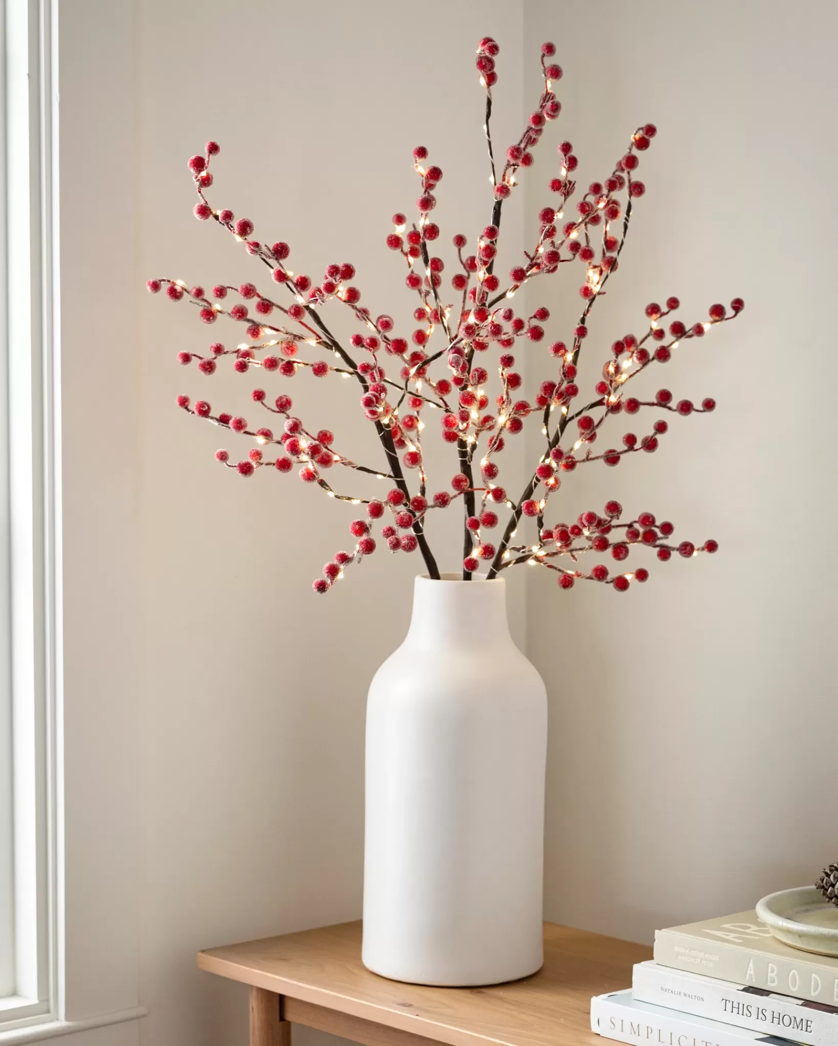 Clearance Lit Twig Branches Decorative Accents