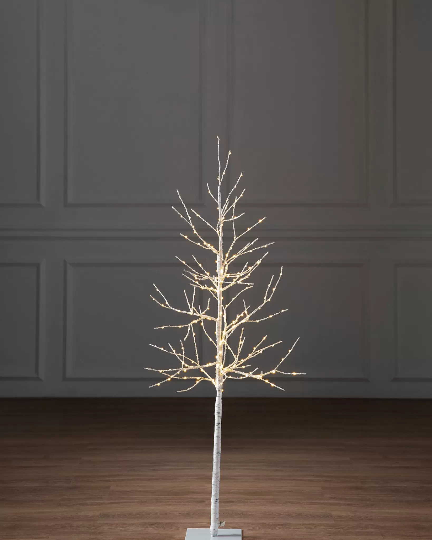 Flash Sale Lit Winter Birch LED Trees Tabletop & Accent Trees