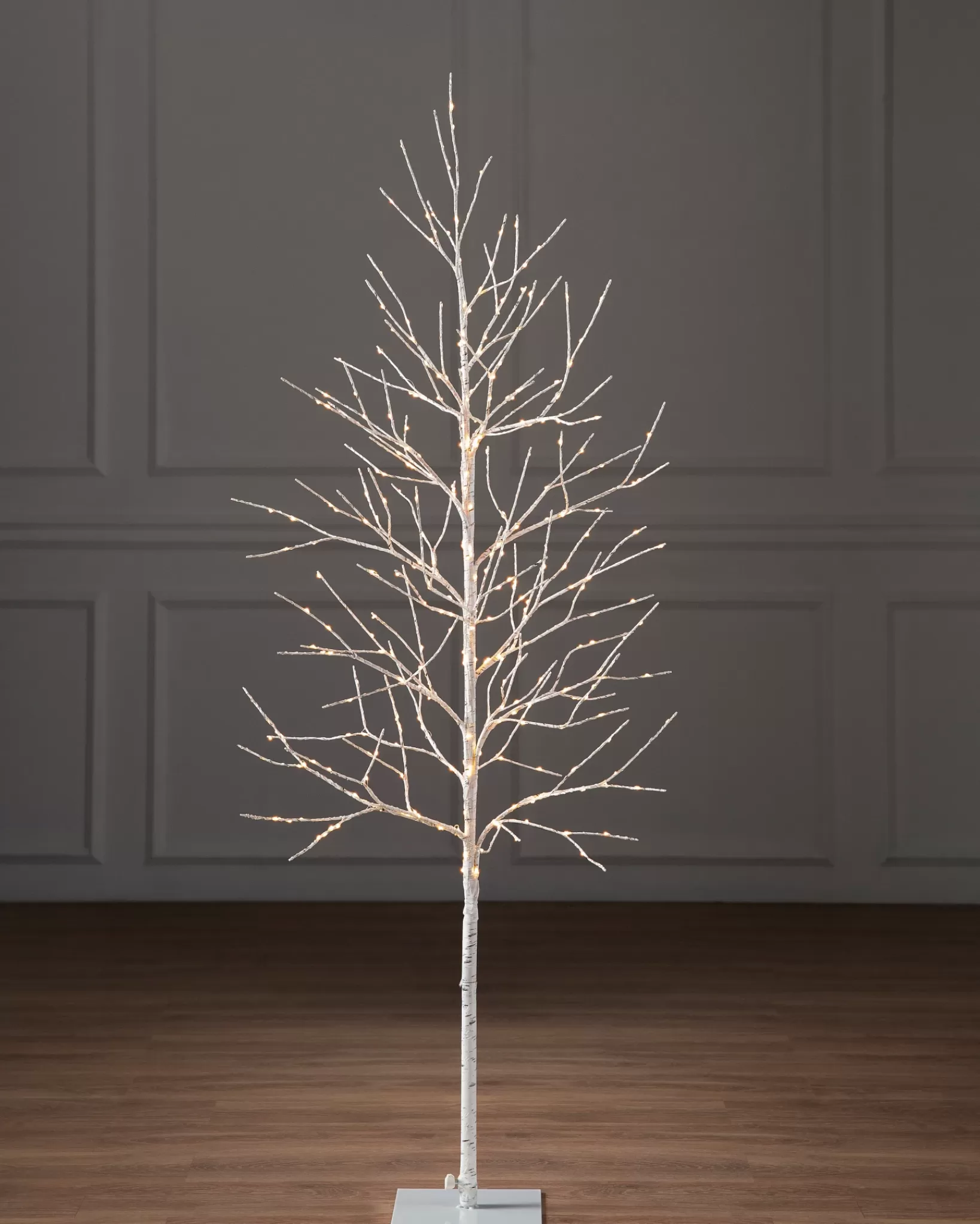 Flash Sale Lit Winter Birch LED Trees Tabletop & Accent Trees