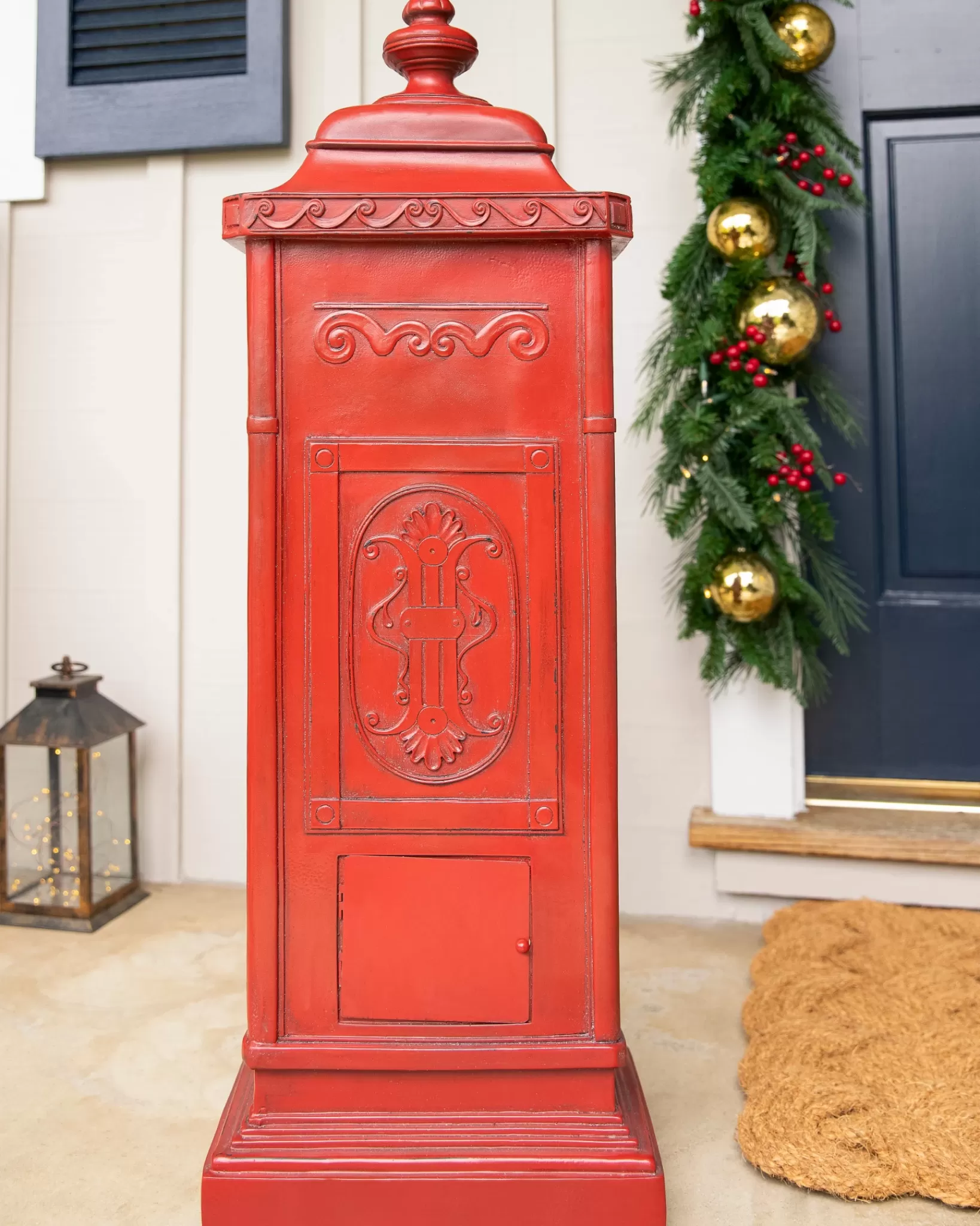 Hot Outdoor Letters To Santa Mailbox Yard Decorations