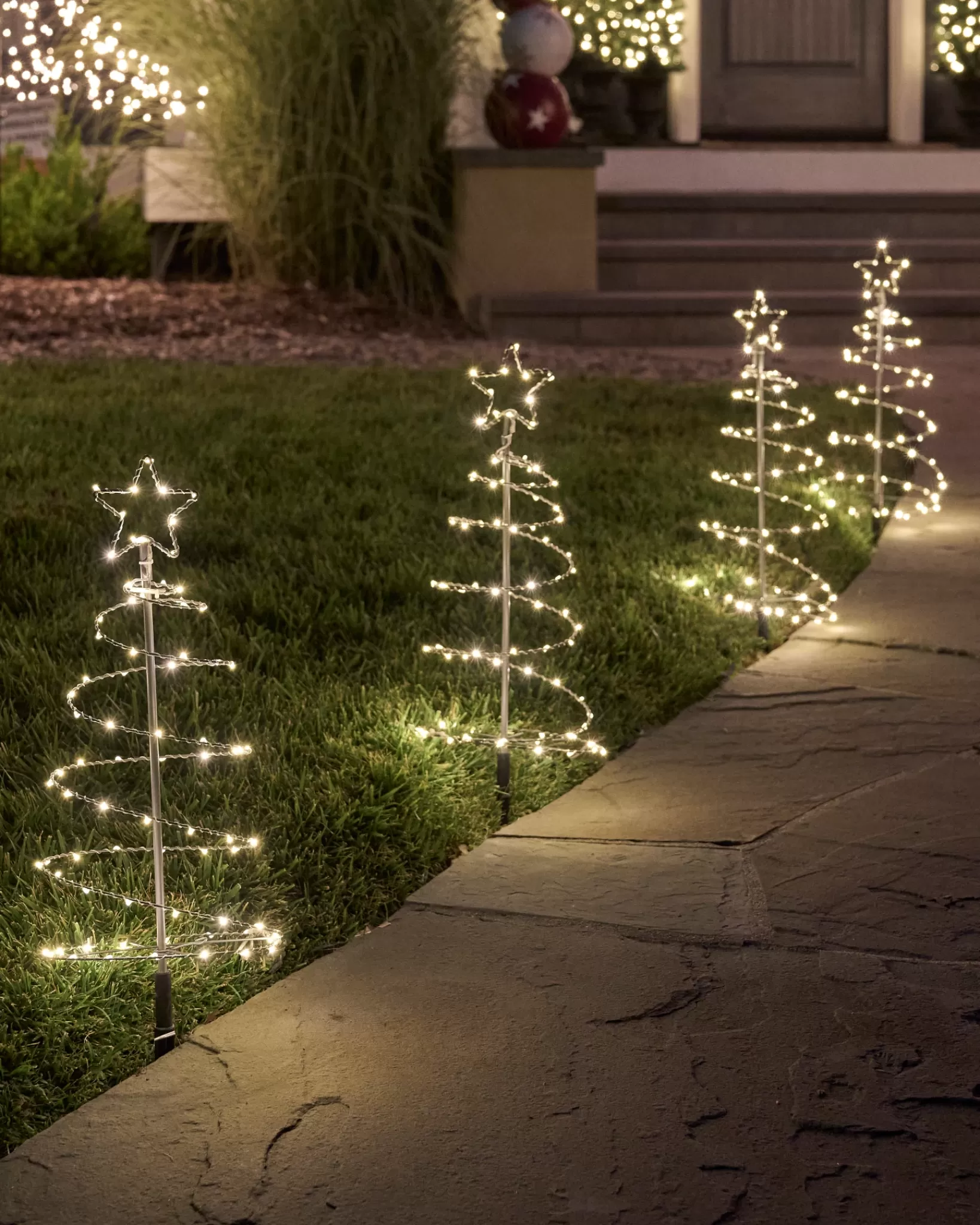 Best Outdoor Solar Tree Pathway Lights Yard Decorations | Outdoor Lights