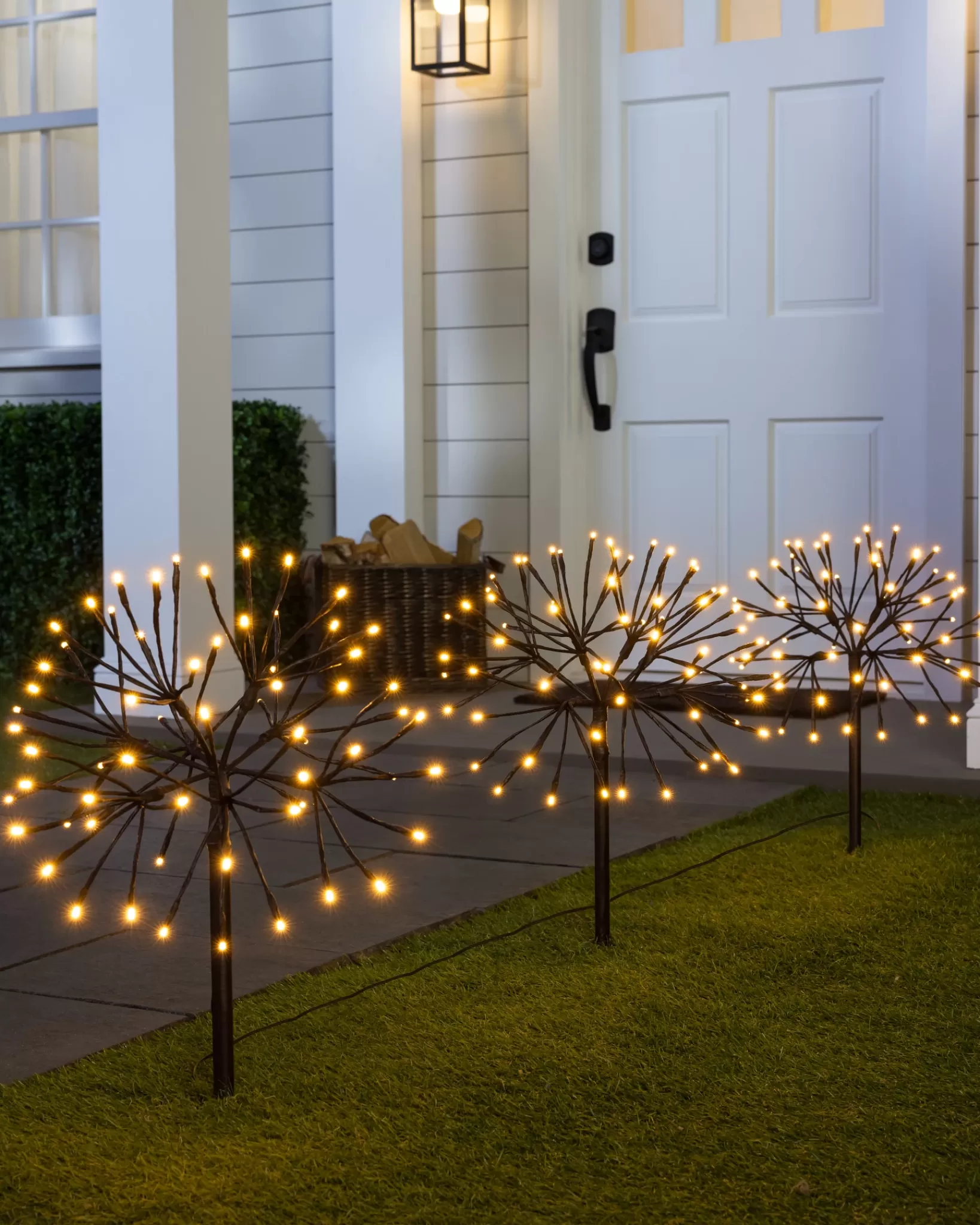 Hot Outdoor Starburst Pathway Light Set Yard Decorations | Outdoor Lights