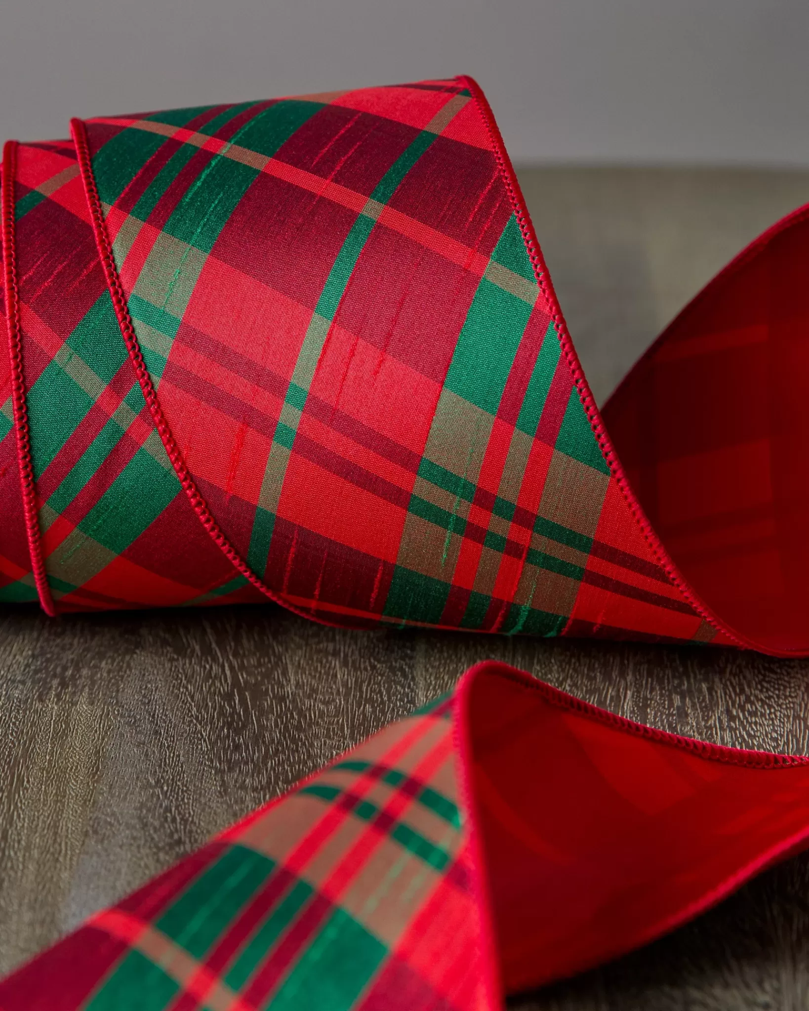 Sale Plaid Christmas Tree Ribbon Collection Ribbons