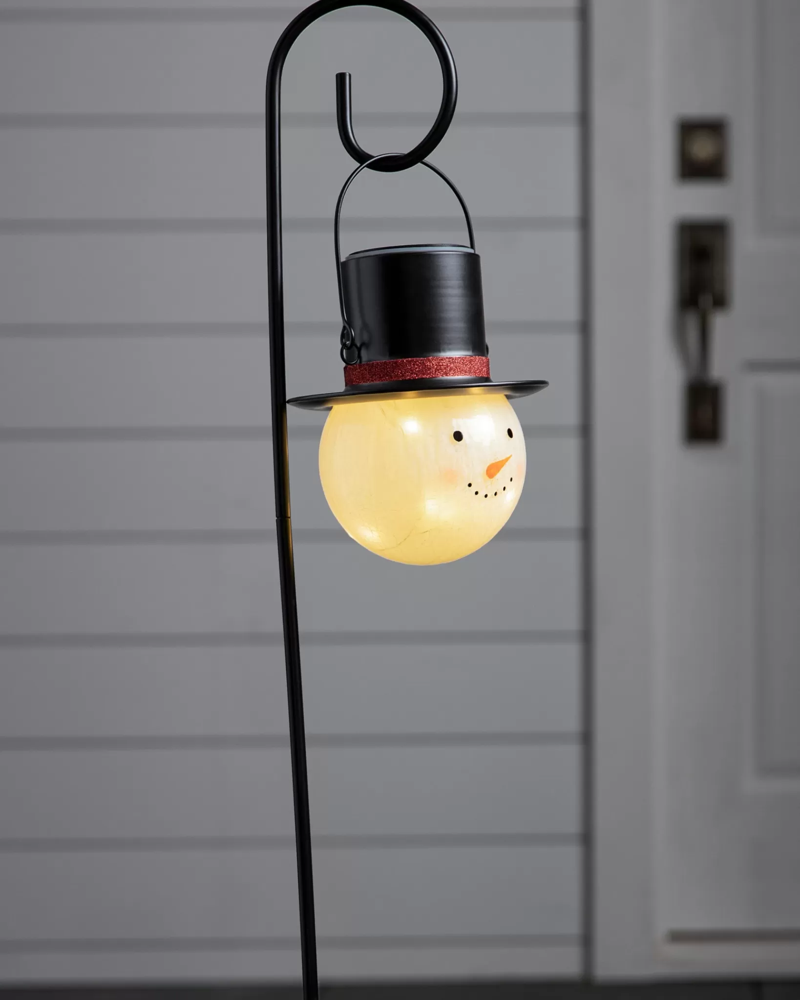 Shop Snowman Solar-Powered Pathway Light Sets Yard Decorations | Outdoor Lights