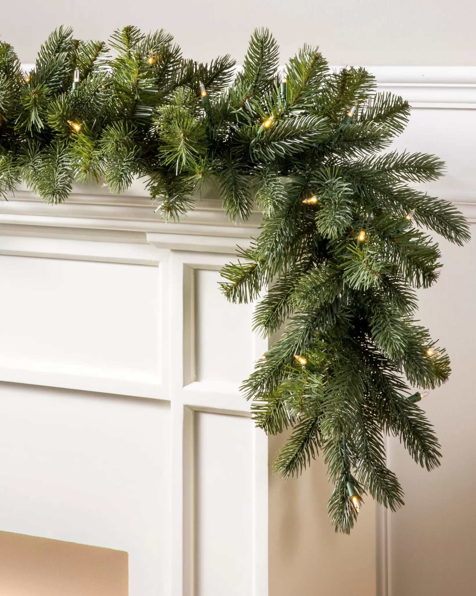 Shop Vermont White Spruce Foliage 26 - 28 Inch | Pre-Lit